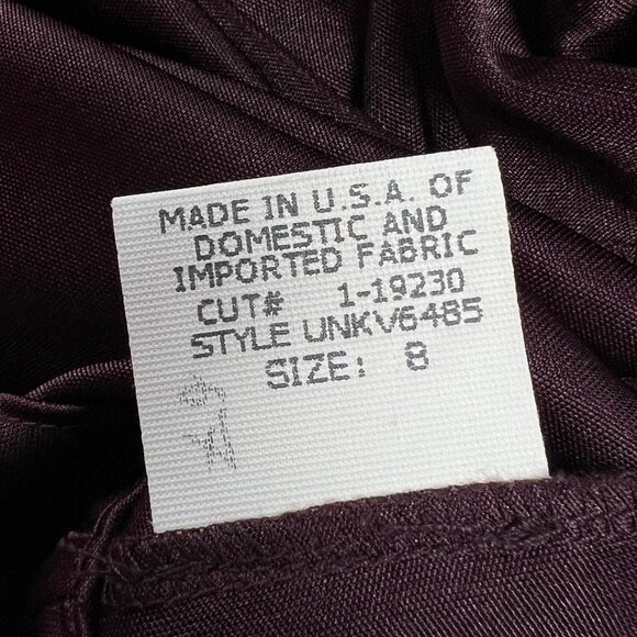 Anthropologie Silk Knit Draped Mini Dress Wedding Guest Formal Fancy Drape Party - Picture 5 of 7